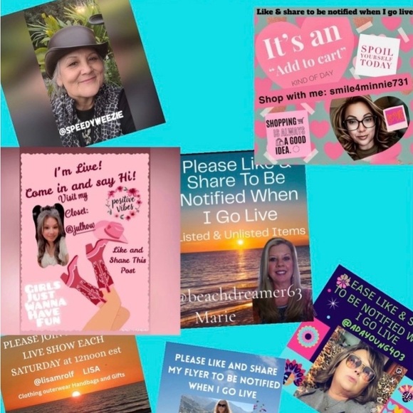 Hey everyone!!!! LOVE 💚 this flyer & come see us live! We all do live shows!! - Picture 2 of 16